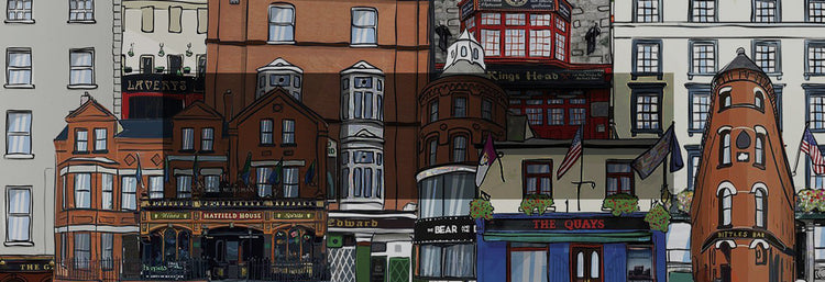 Belfast Pub Prints