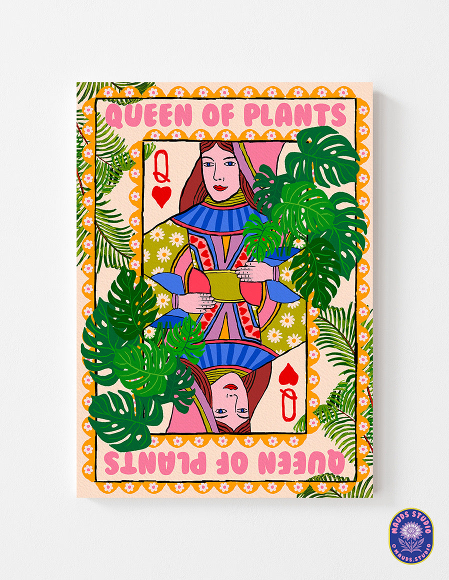 Queen of Plants - Paper Print