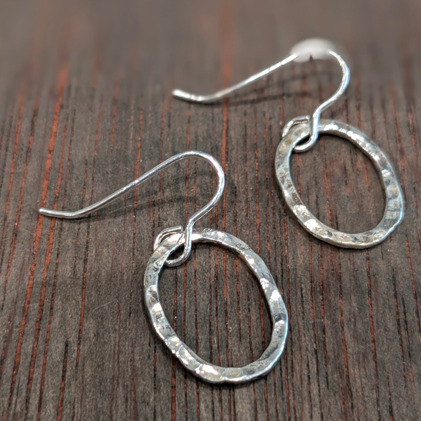 TARREA Silver Earrings - Lynsey de Burca
