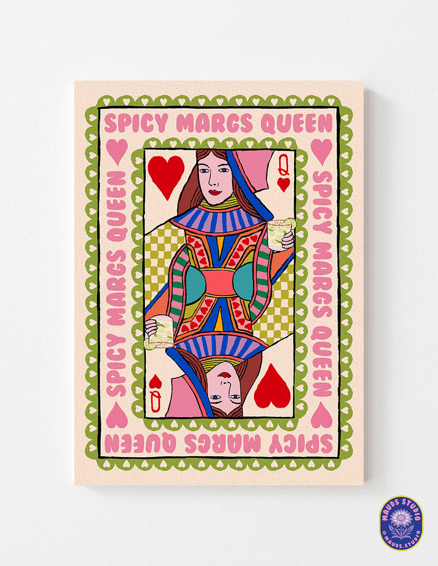 Spicy Margs Queen - Paper Print
