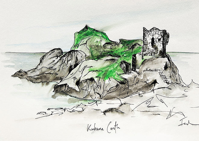 Kinbane Castle, Ballycastle