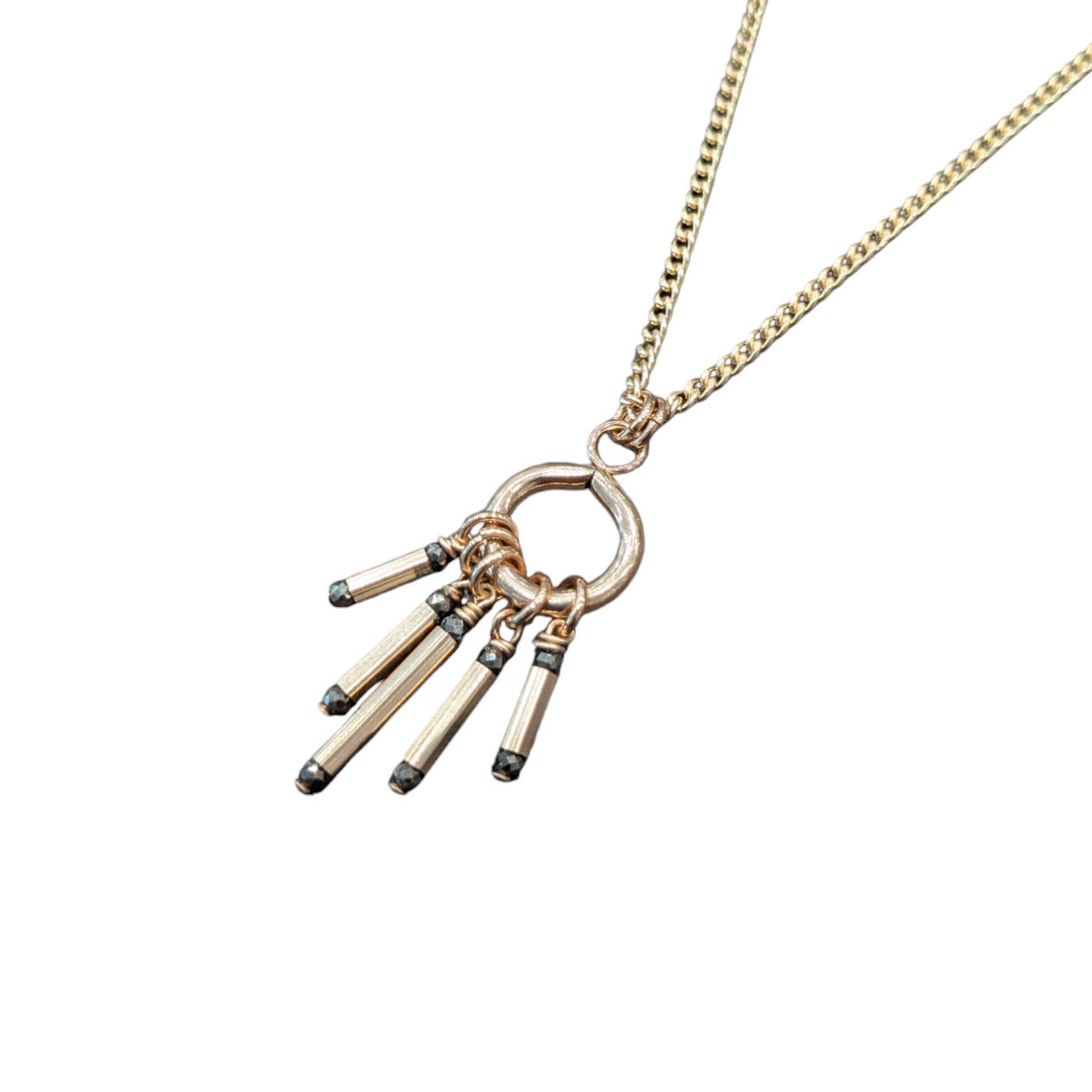 14kt Goldfill Sunray Pendant
