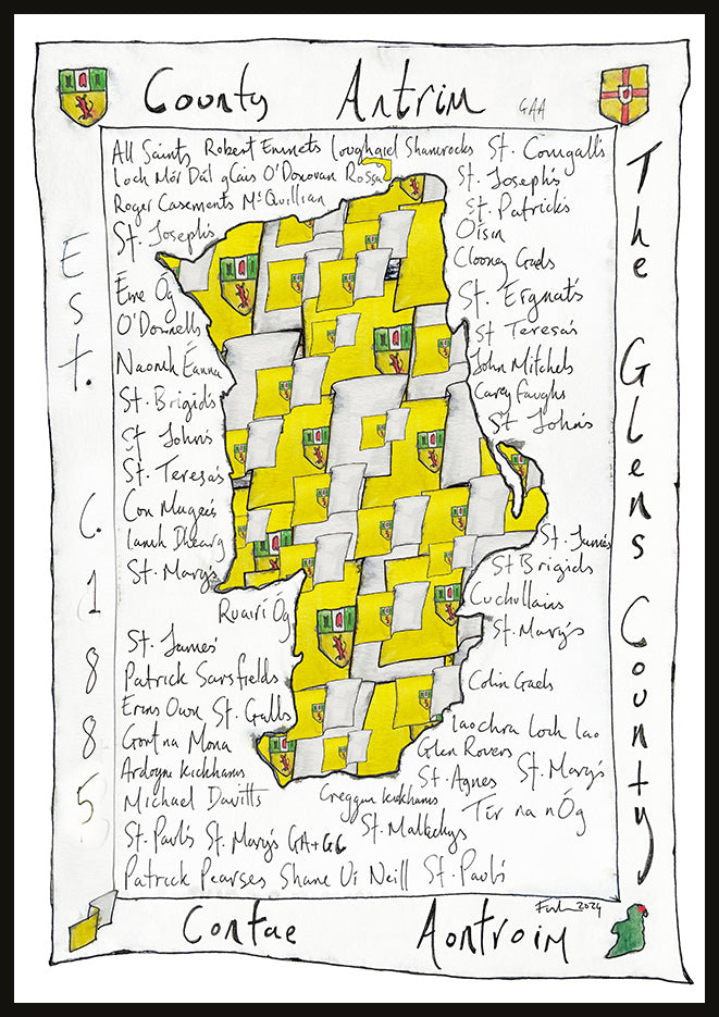 County Antrim - GAA County Colours