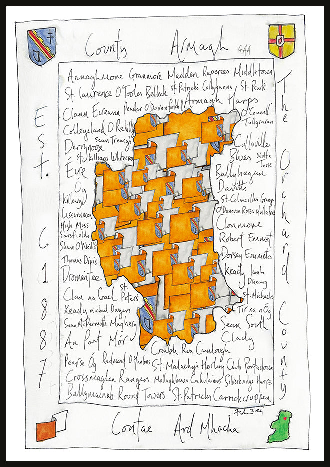 County Armagh - GAA County Colours