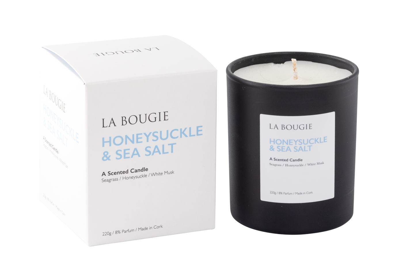 HONEYSUCKLE & SEA SALT Candle
