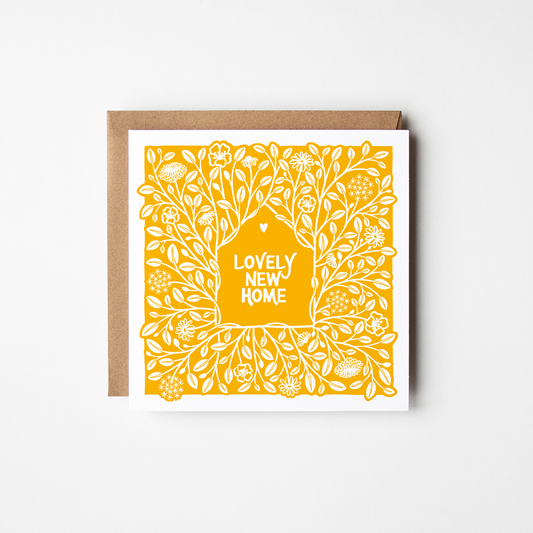 Lovely New Home - Greeting Card