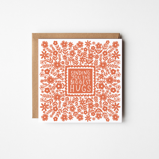 Sending You The Biggest Hugs - Greeting Card