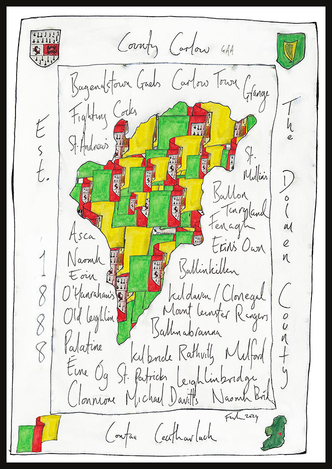 County Carlow - GAA County Colours