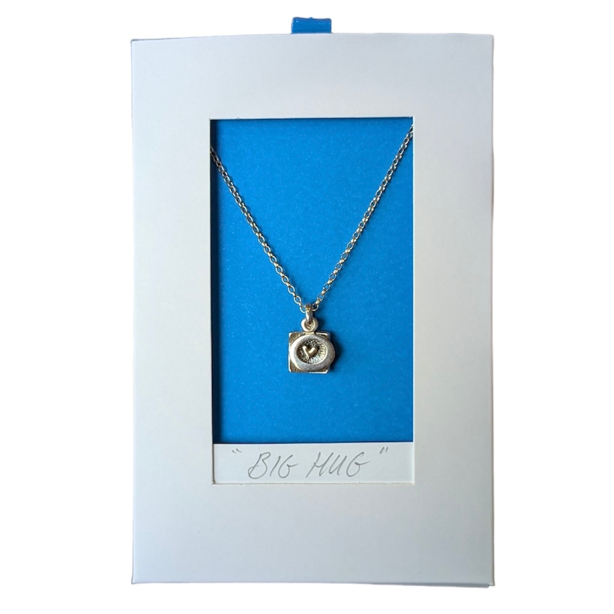 A BIG HUG PENDANT (Silver & Gold)