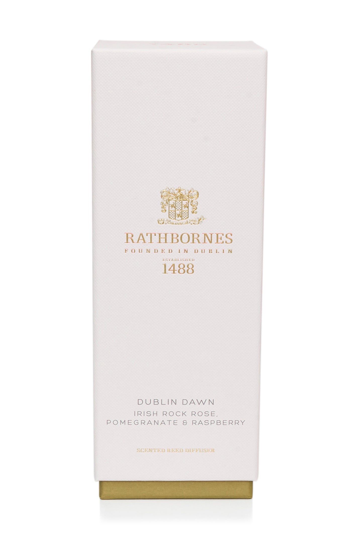 DUBLIN DAWN Diffuser (Irish Rock Rose, Raspberry & Davana) - Rathbornes 1488