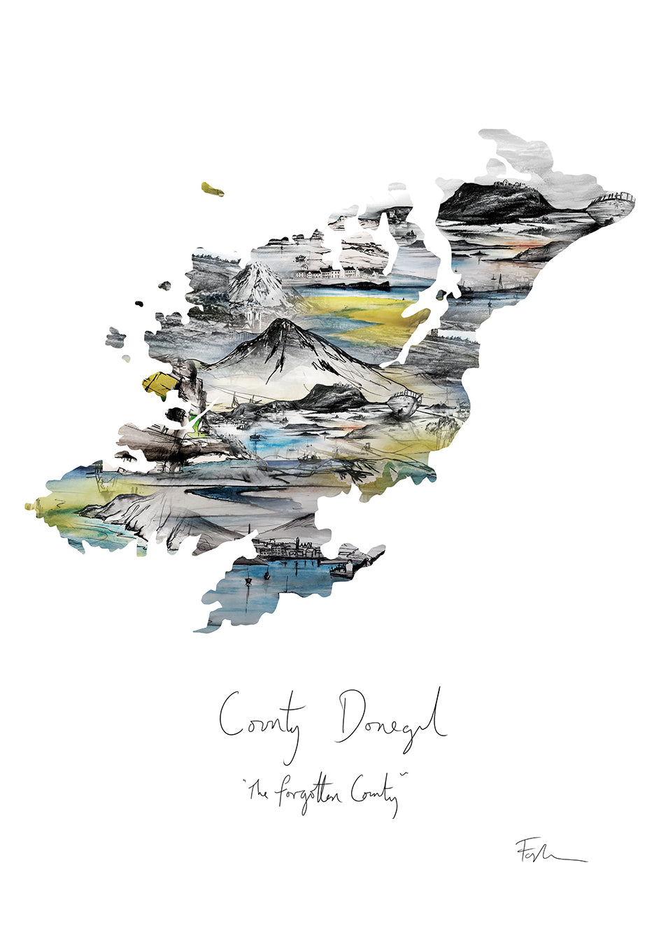 County Donegal, The Forgotten County (Colour)