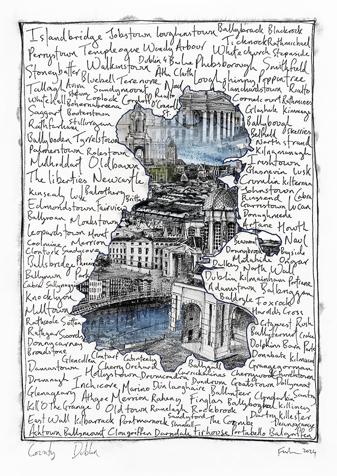 County Dublin - Towns and Villages
