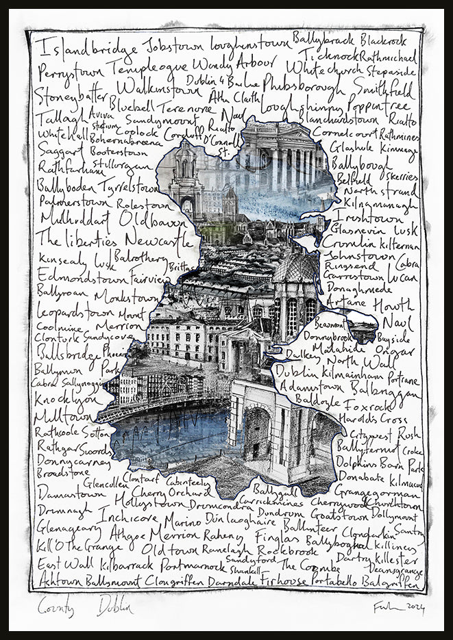 County Dublin - Towns and Villages