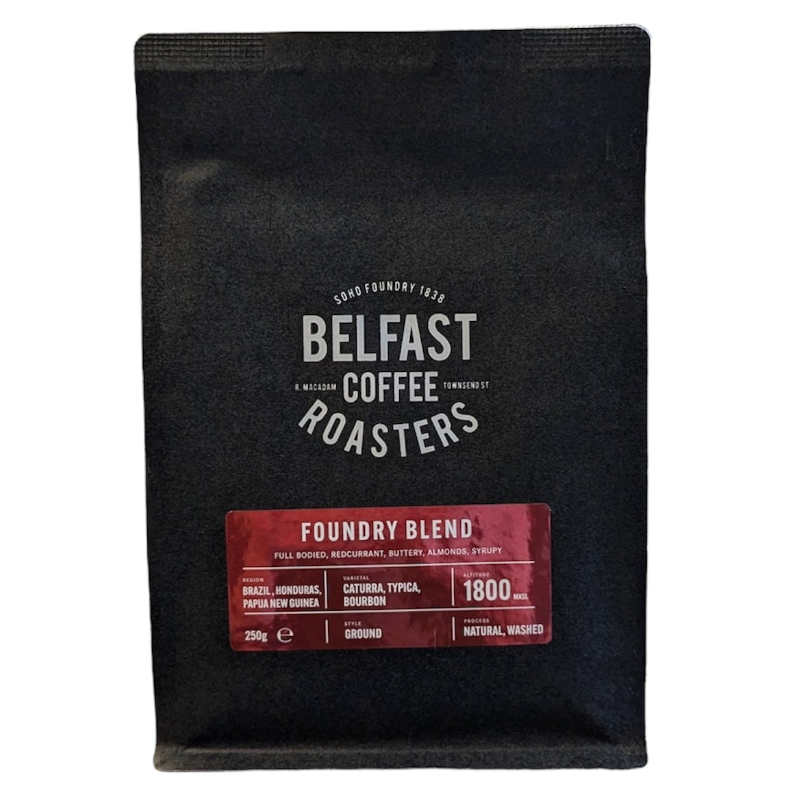 BELFAST COFFEE ROASTERS- Foundry Blend GROUND