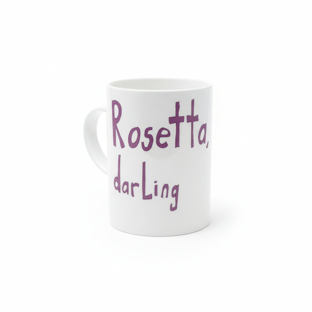 Rosetta, Darling - Fine Bone China Mug