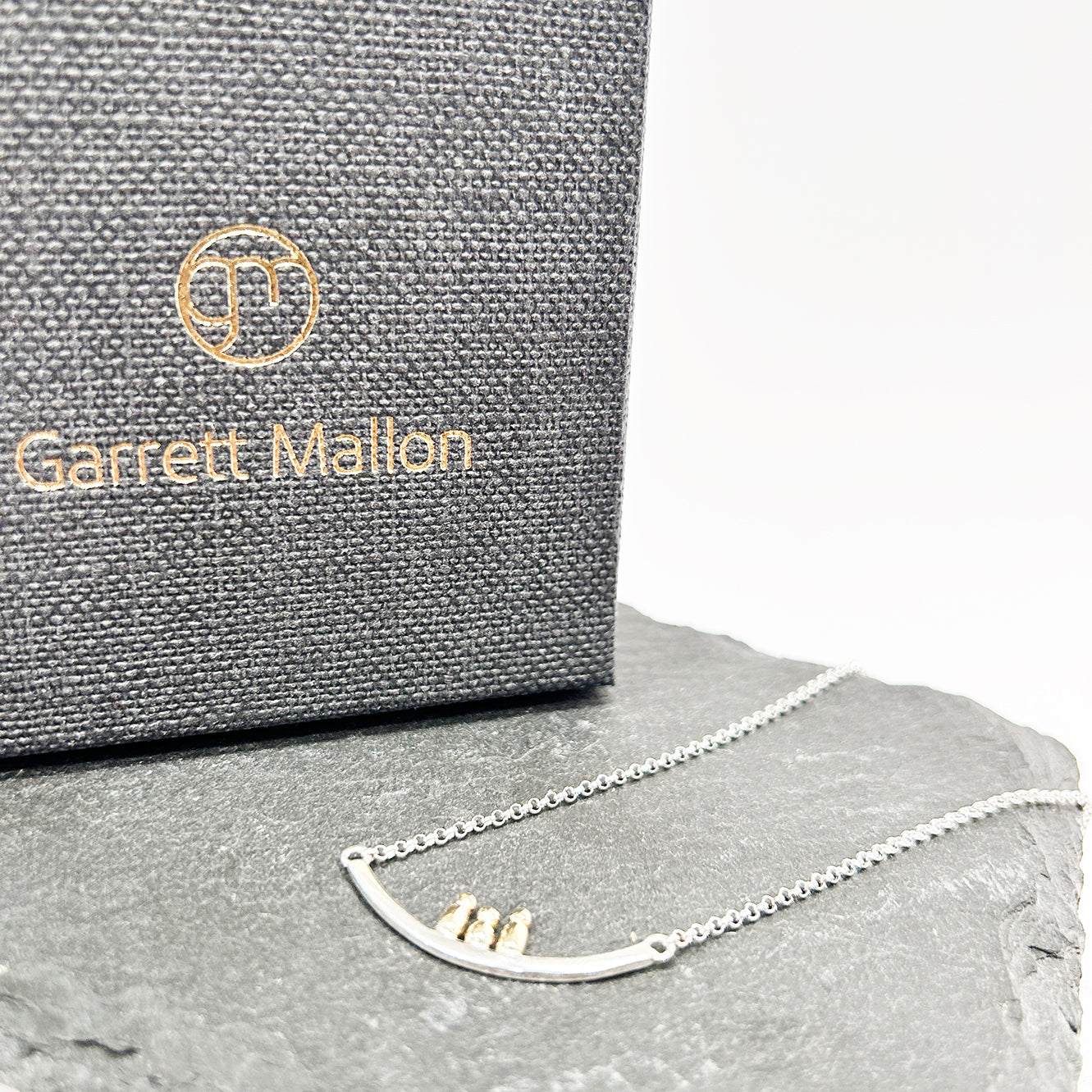 Clan Pendant In Silver and 9ct Gold – 2 Adults 1 Child