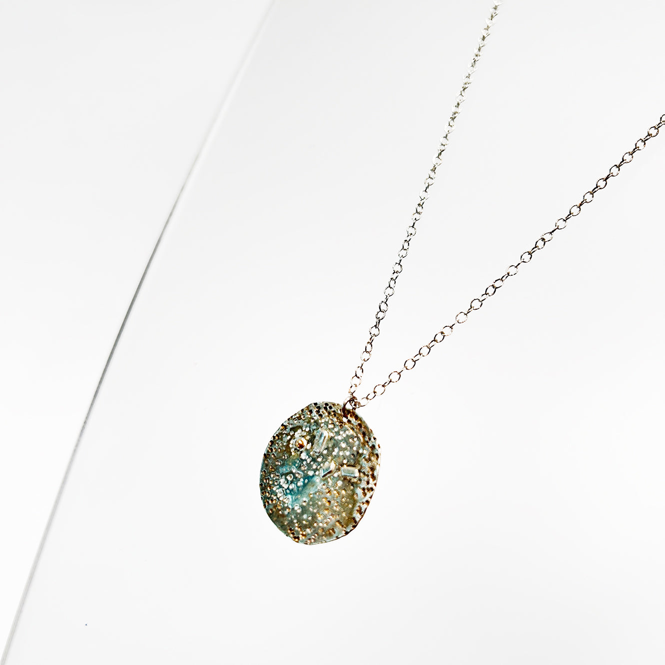 Gealach Pendant Small - Sterling Silver