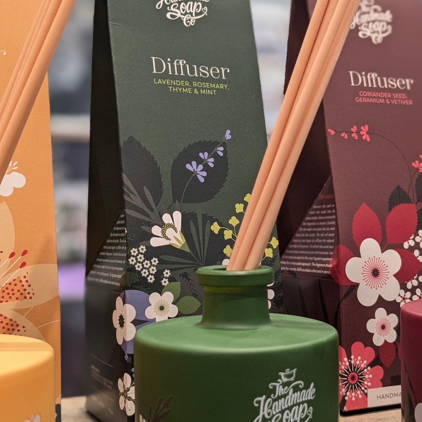 Lavender, Rosemary, Thyme & Mint Diffuser - Handmade in Ireland