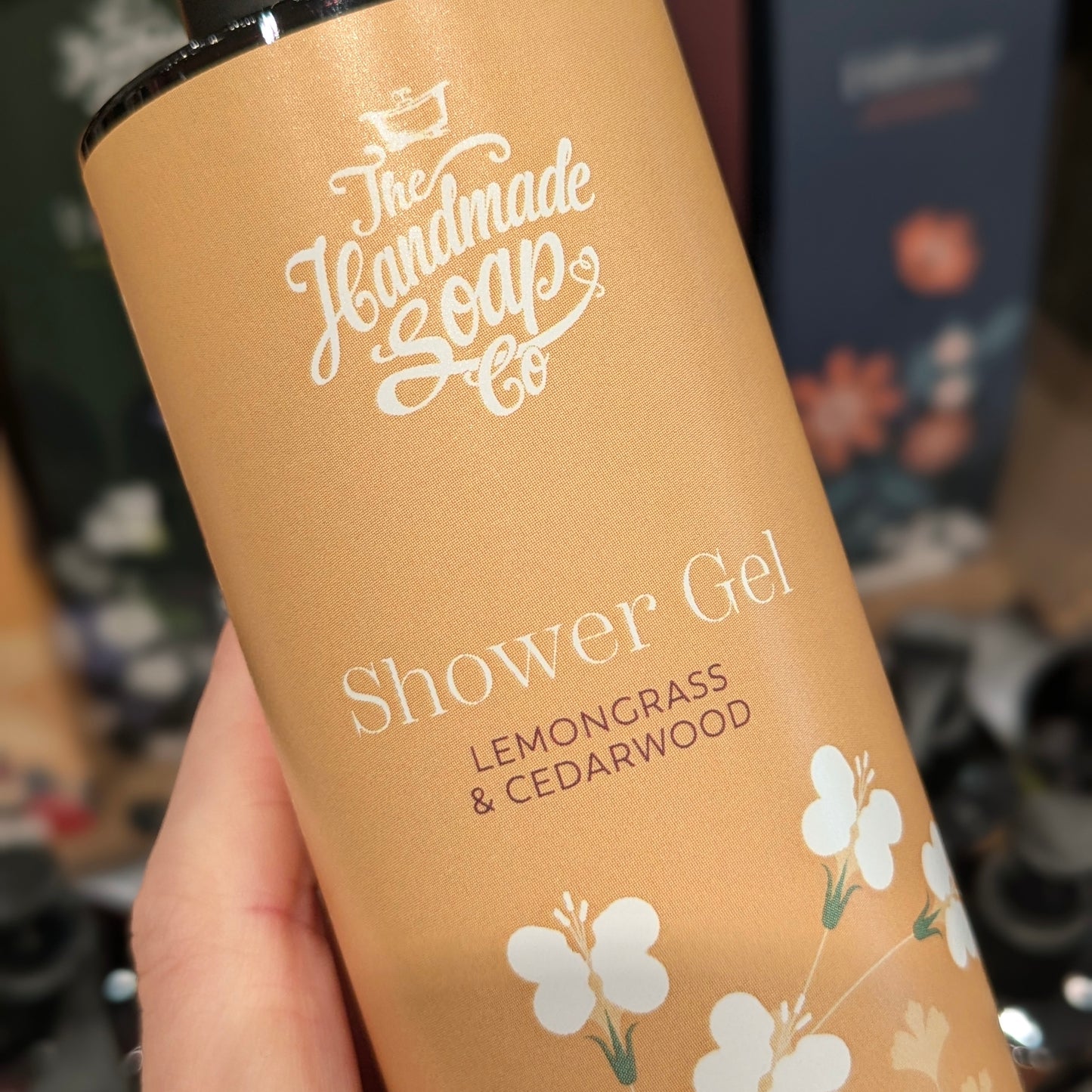 Lemongrass & Cedarwood SHOWER GEL - Handmade in Ireland
