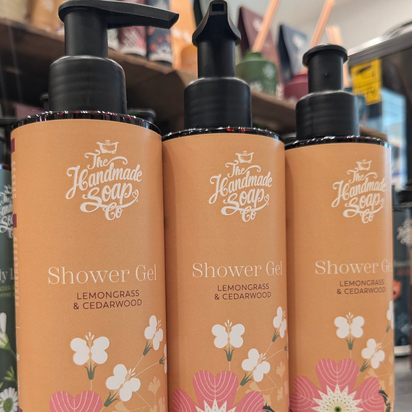 Lemongrass & Cedarwood SHOWER GEL - Handmade in Ireland
