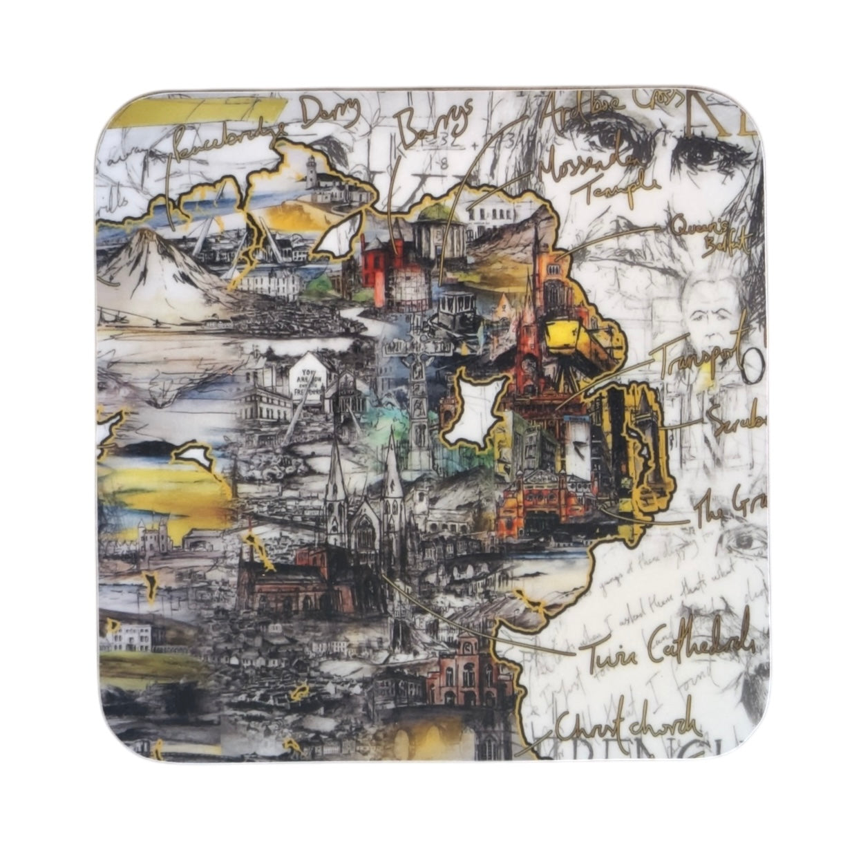 Ireland Coasters - We Have It Wrapped Up