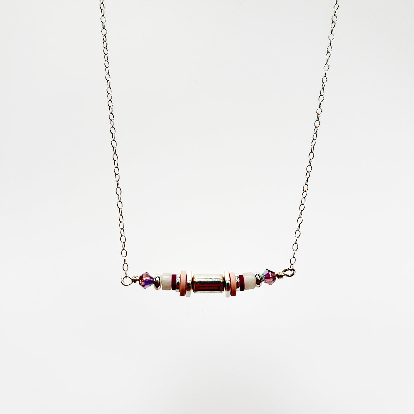 Bon Bon Necklace - Agate, Jade & Dolomite
