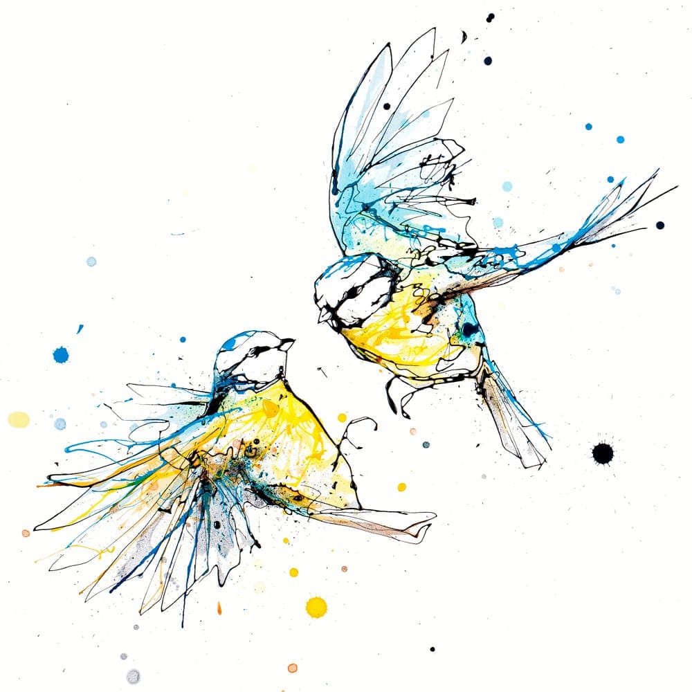 United (Blue Tits) - Kathryn Callaghan