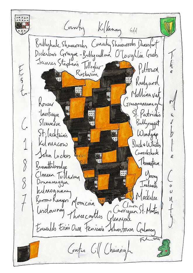 County Kilkenny - GAA County Colours
