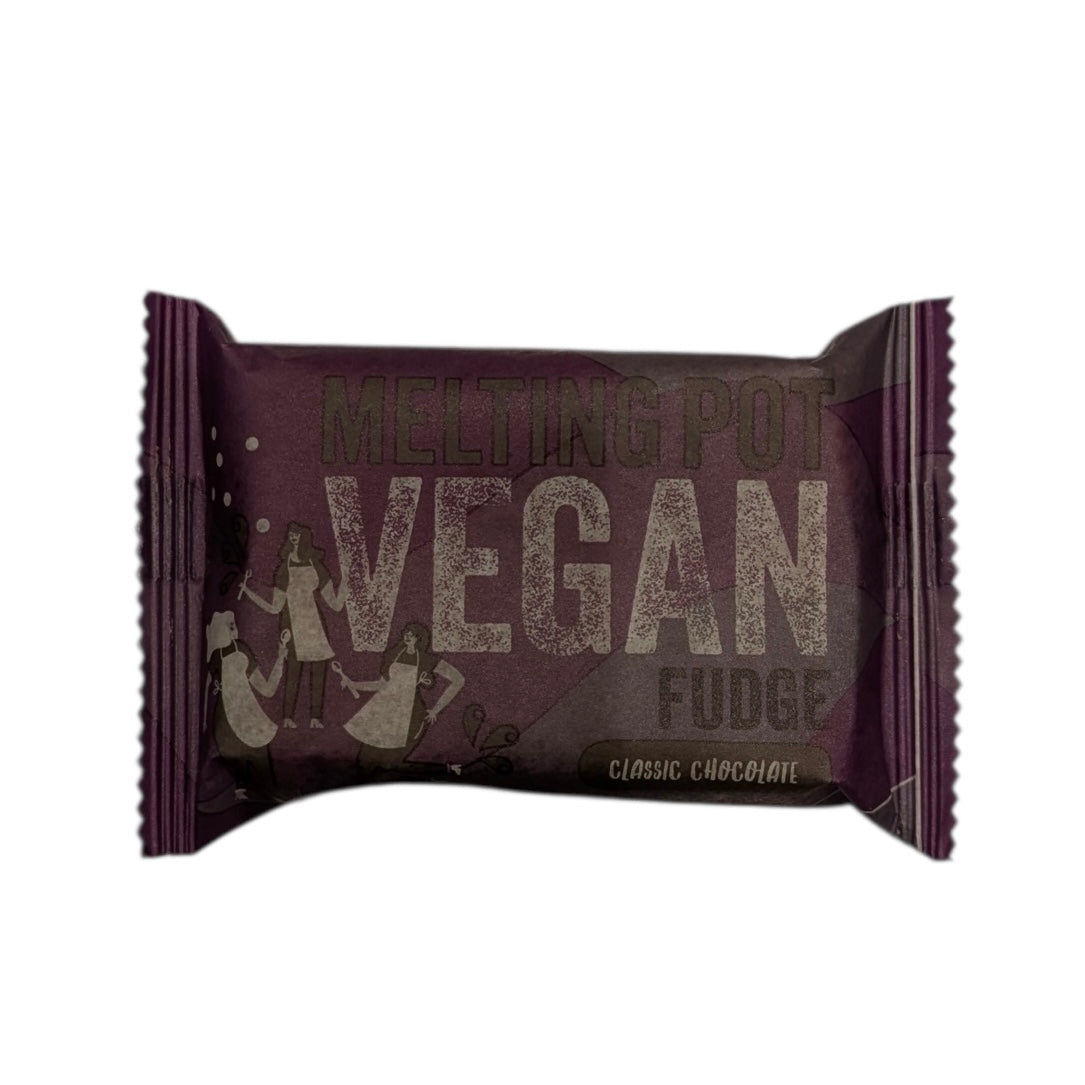 Melting Pot Vegan Classic Chocolate Fudge - Handmade in Belfast