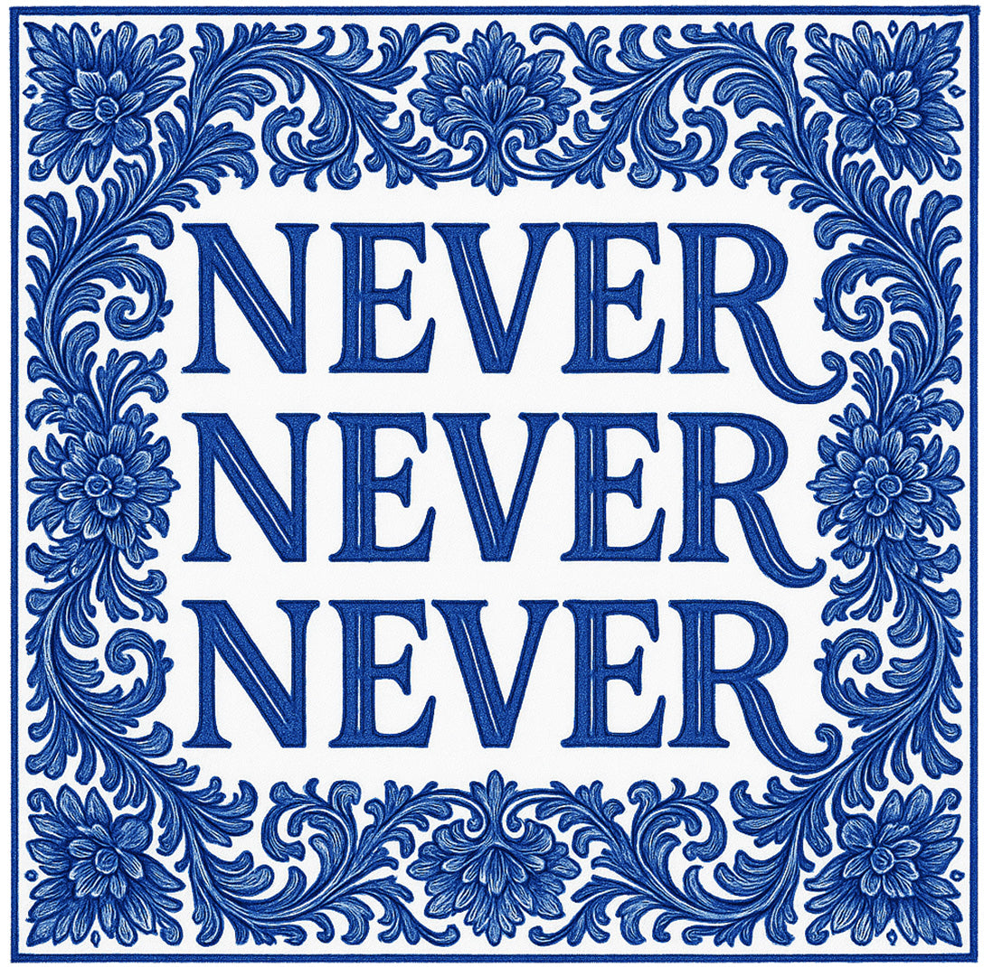 NEVER NEVER NEVER