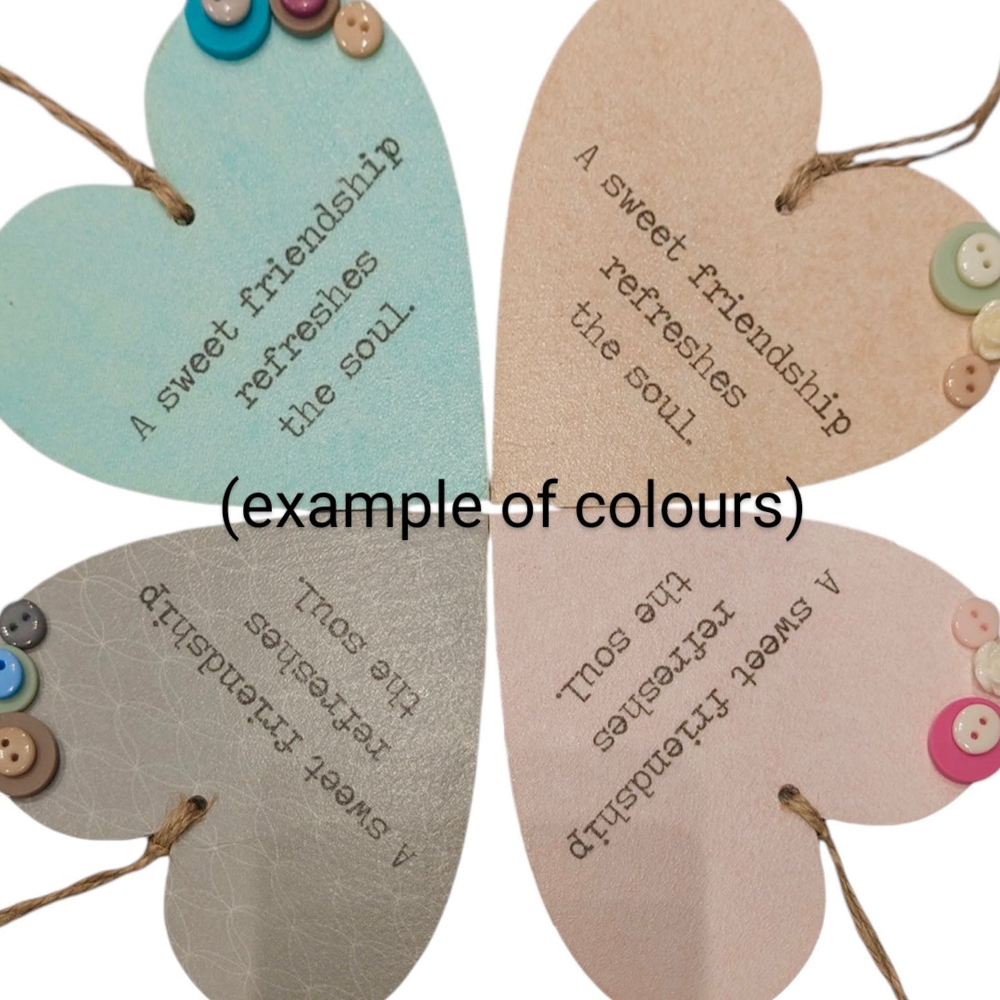 You Are Enough, Be Kind To Yourself - Wooden Hanging