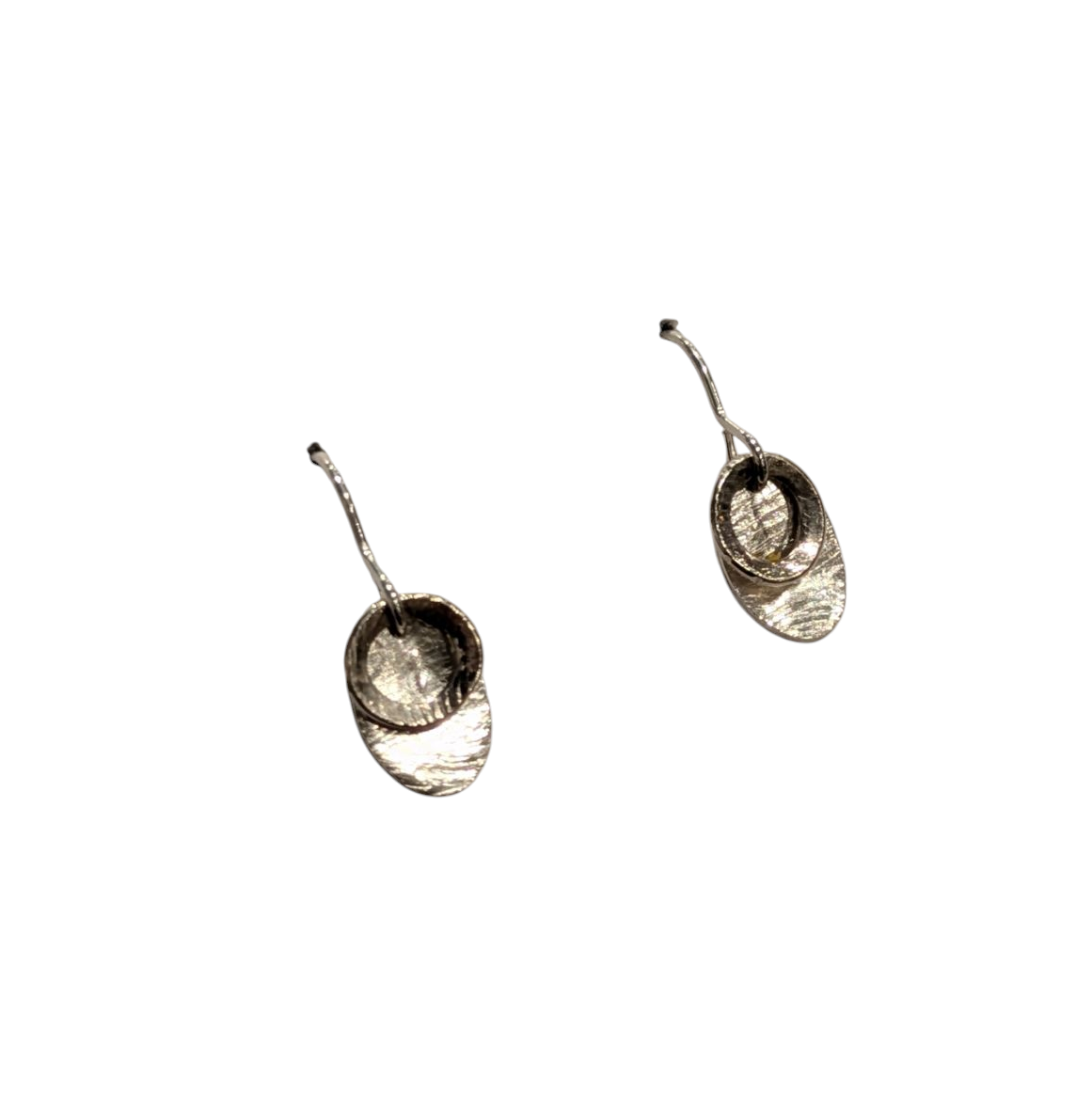 RIBÍN Drop Earrings Silver - Lynsey de Burca