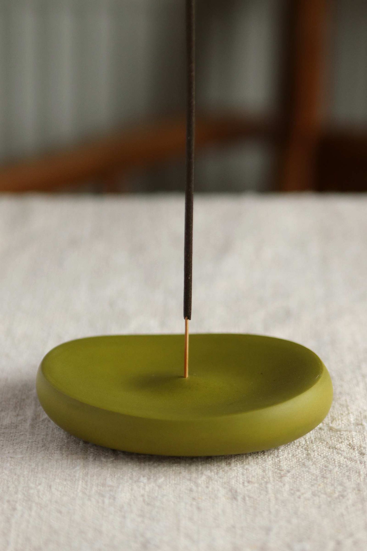 Incense Holder (Olive Green Collection) - Skwid Studio