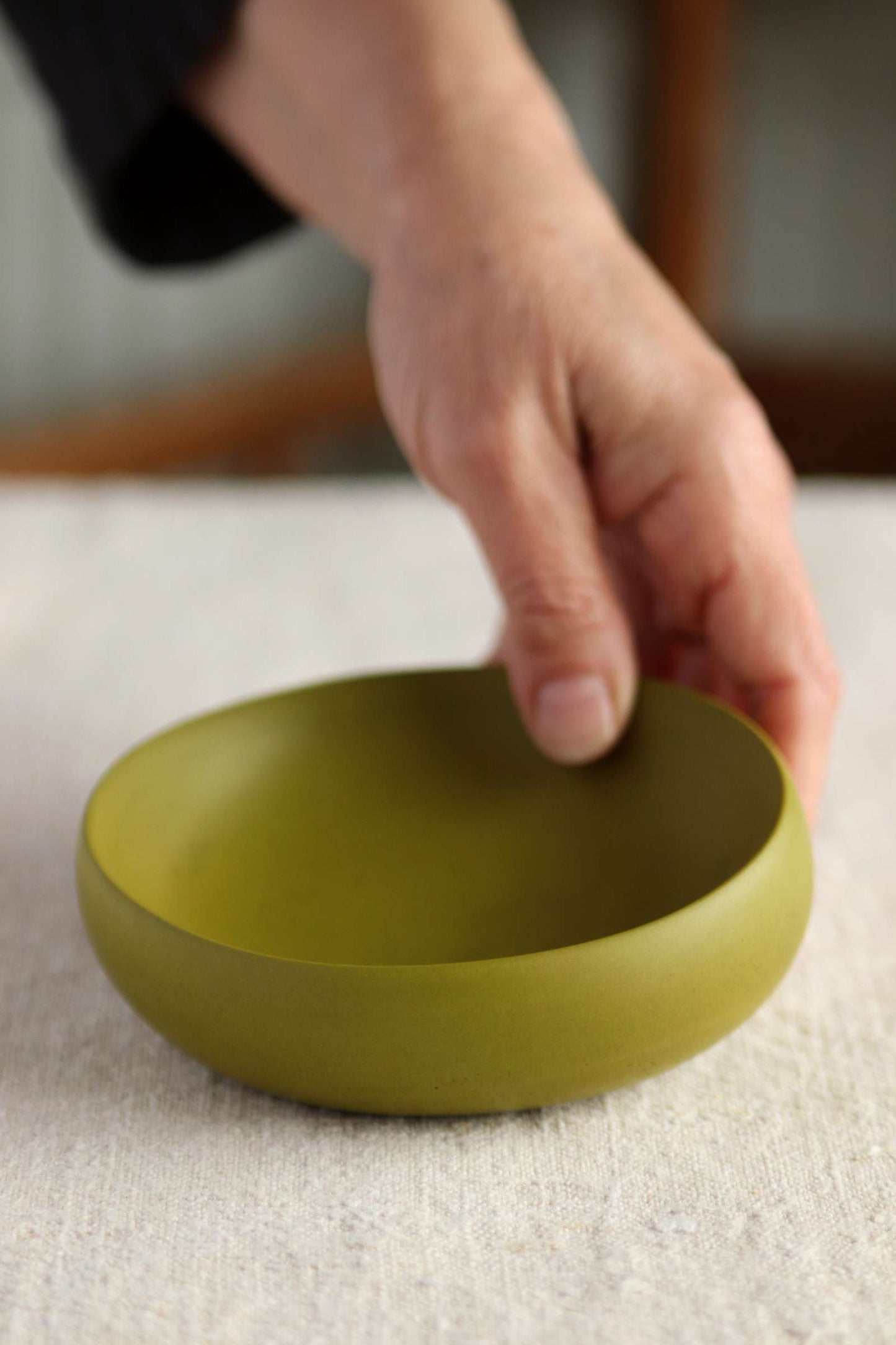Trinket Bowl (Olive Green Collection) - Skwid Studio