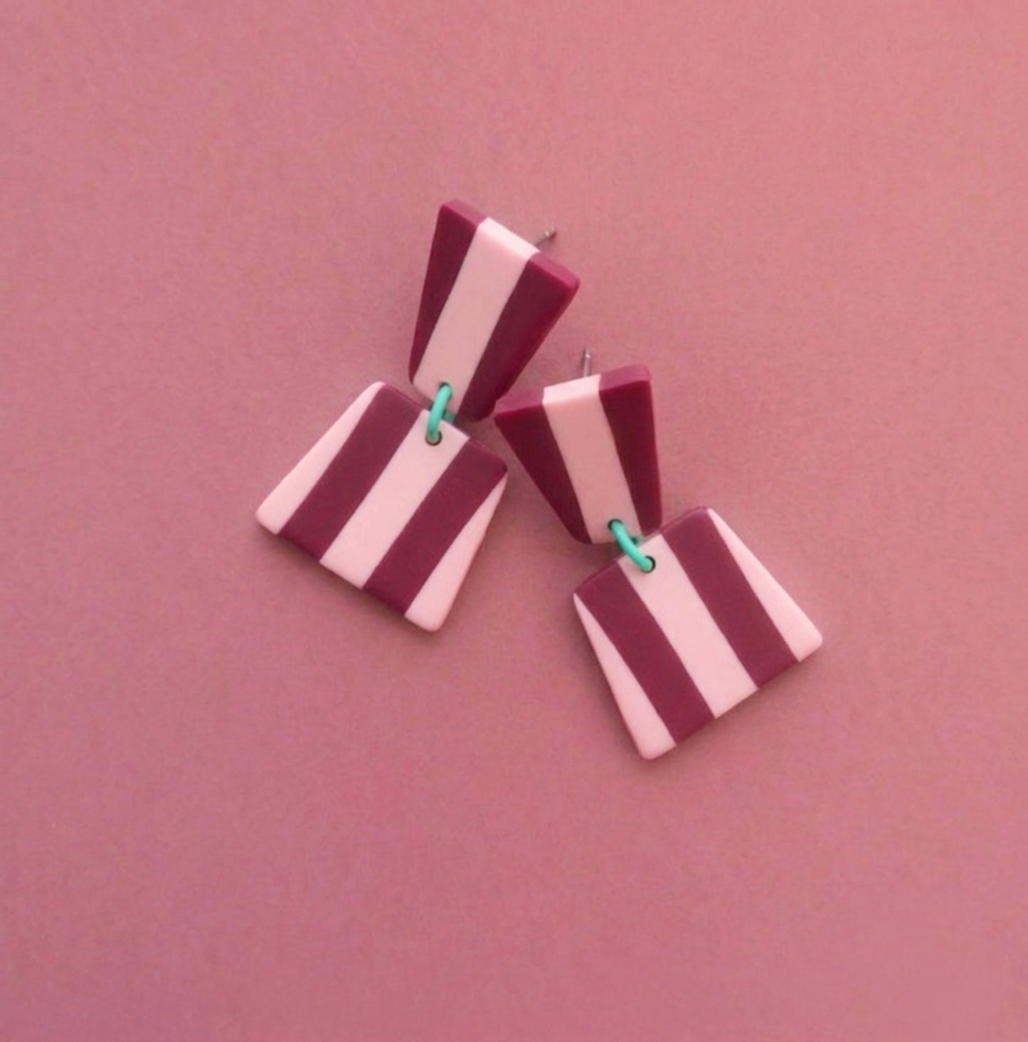 Helsinki Stripe Dangles