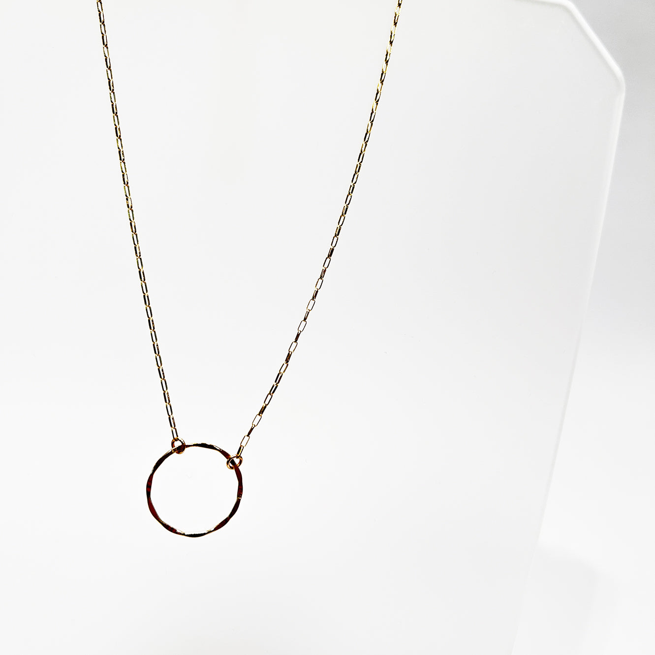 14kt Goldfill Textured Ring Pendant