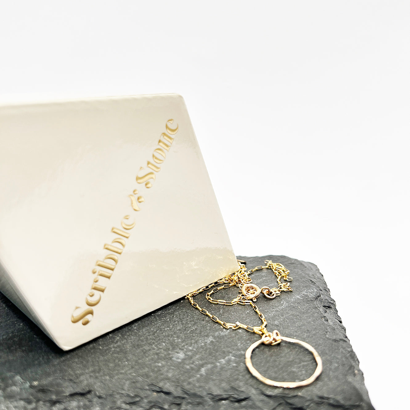 14kt Goldfill Textured Ring Pendant