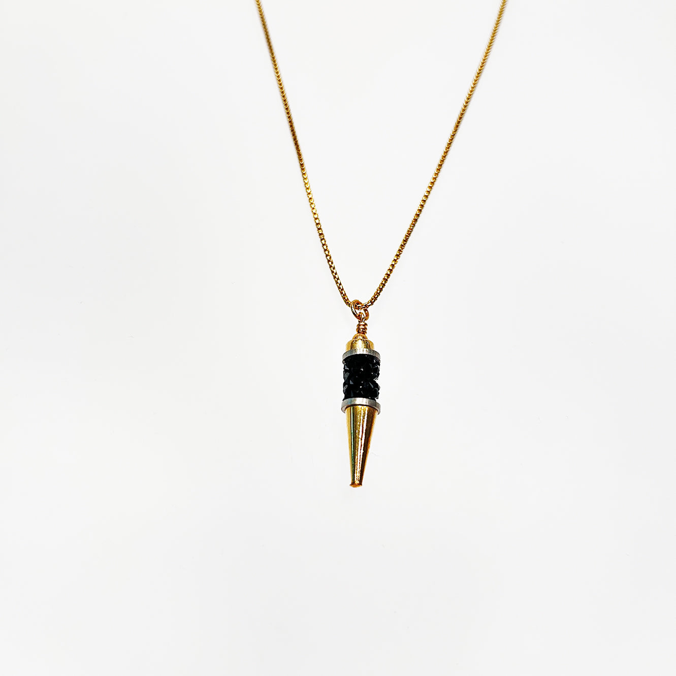 14kt Goldfill Celestial Pendant