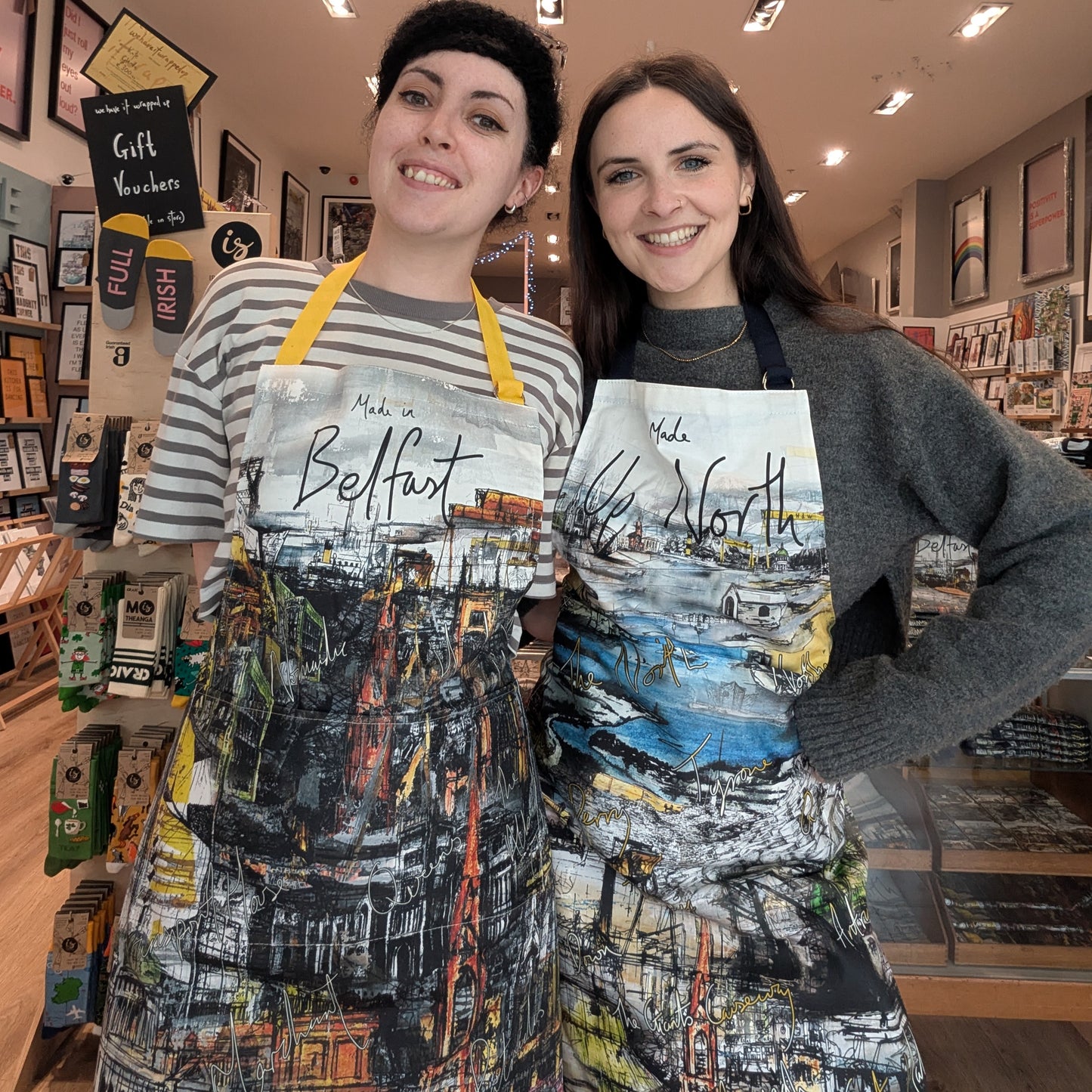 Made Up North Adult Apron - We Have It Wrapped Up