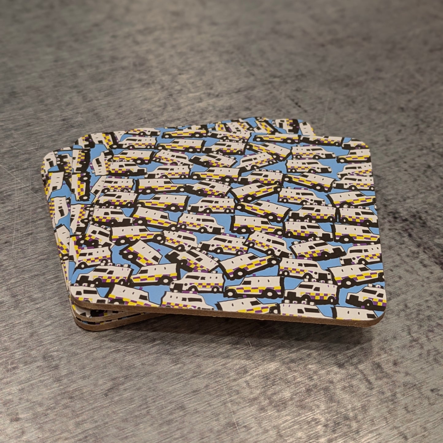 Belfast Coasters - choose from H&W, Titanic, Big Fish, PSNI, DeLorean