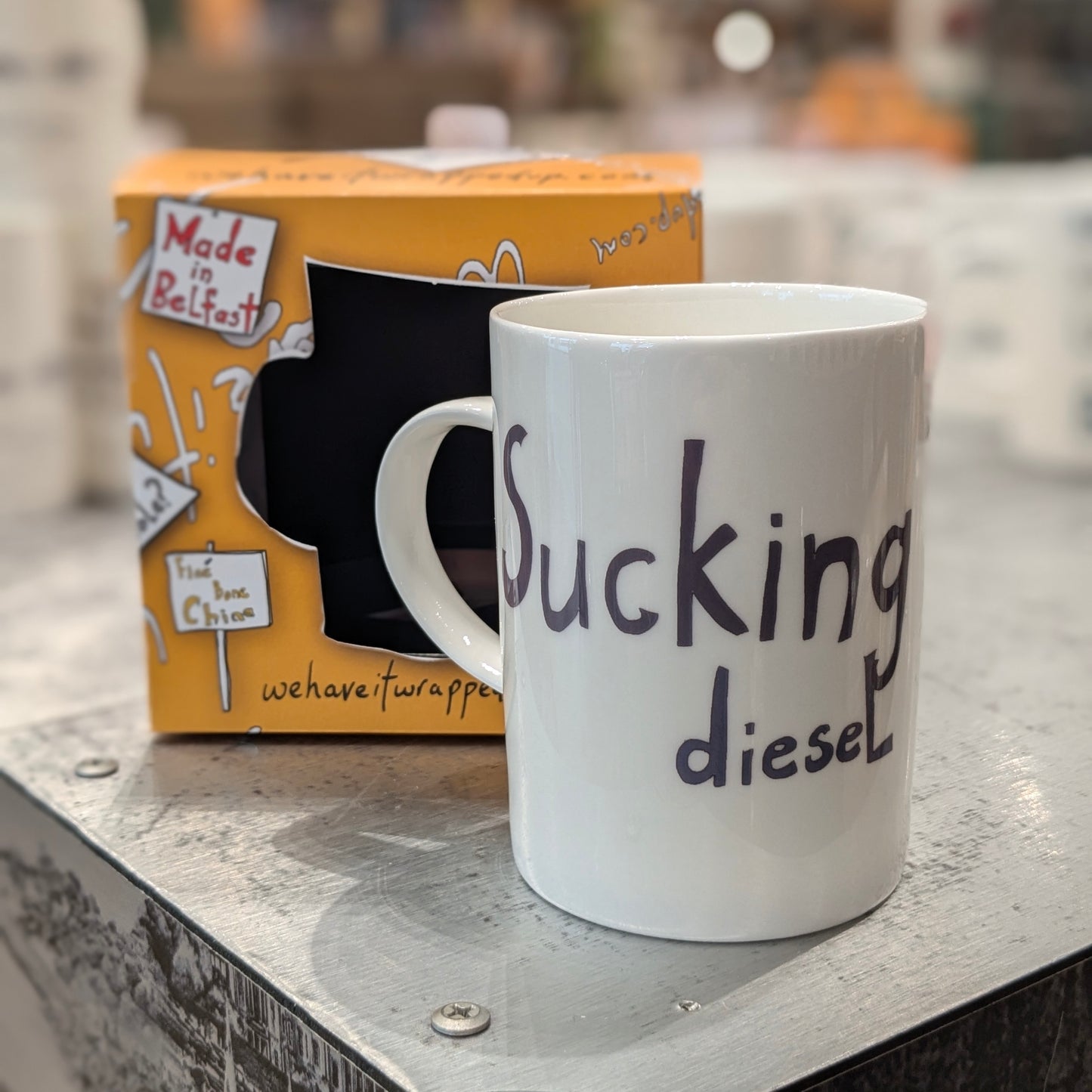 Sucking Diesel - A Cheeky Nod to Line of Duty