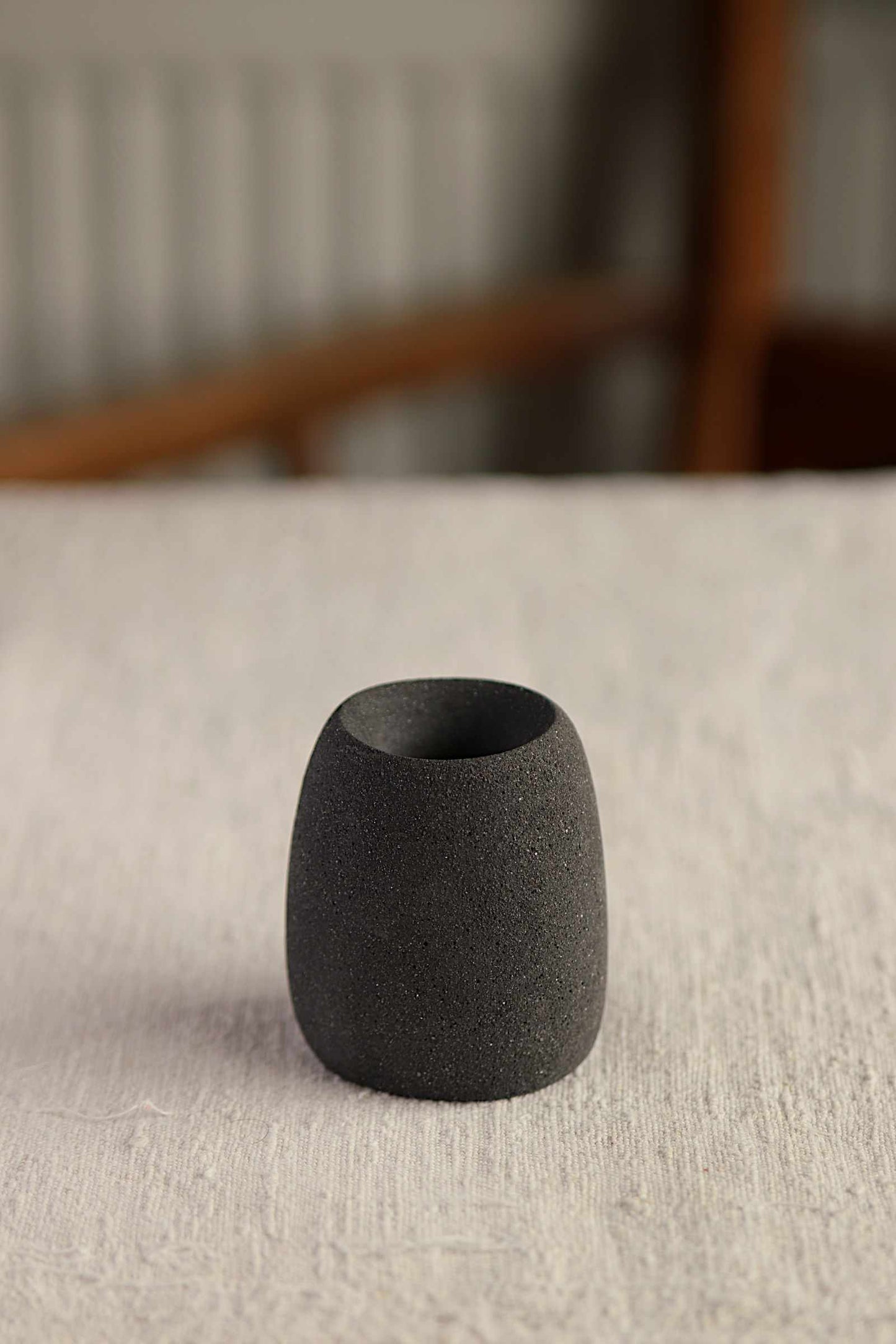 Tall Candle Holder (Charcoal Collection) - Skwid Studio
