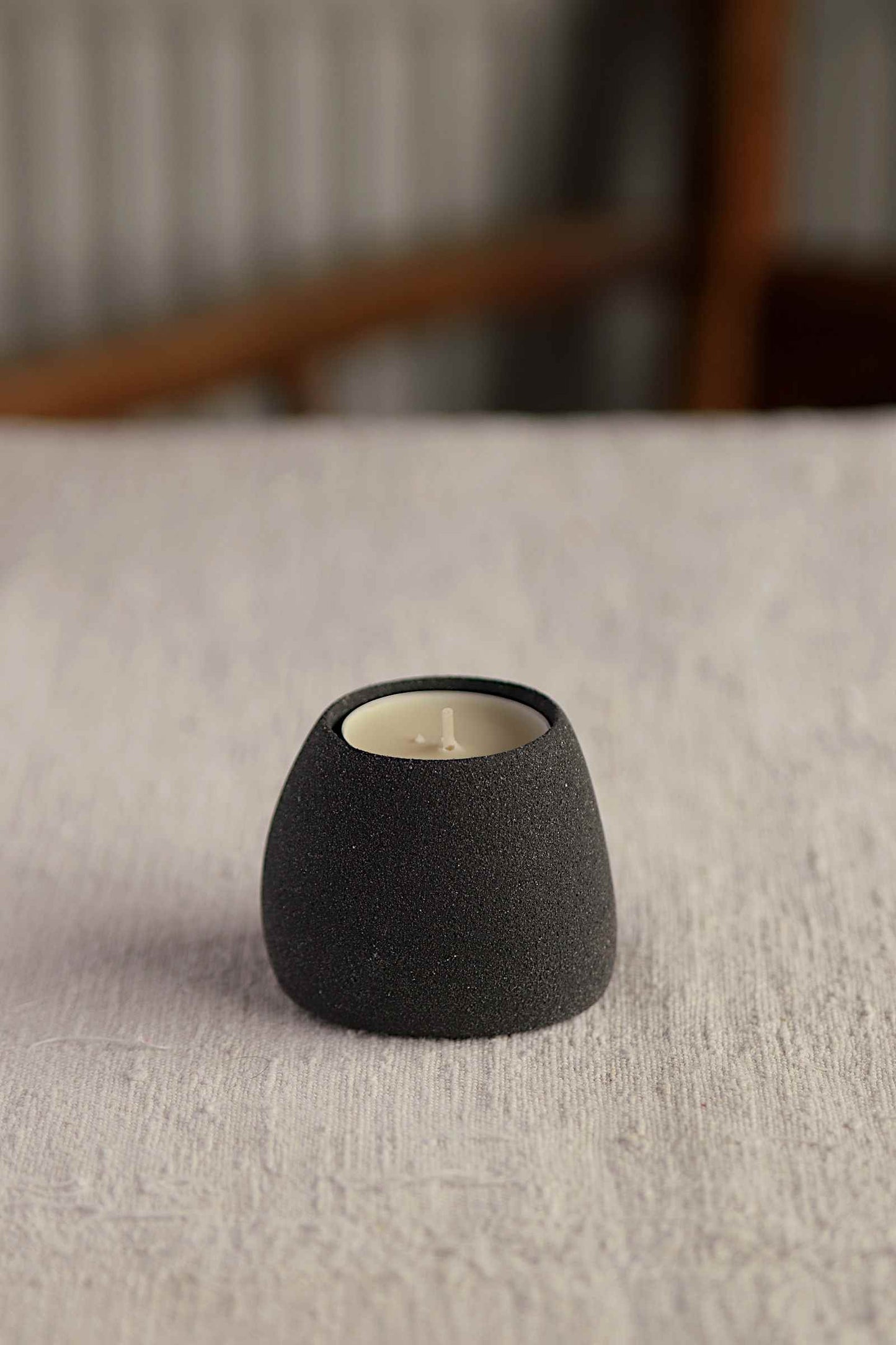 Tealight Holder (Charcoal Collection) - Skwid Studio
