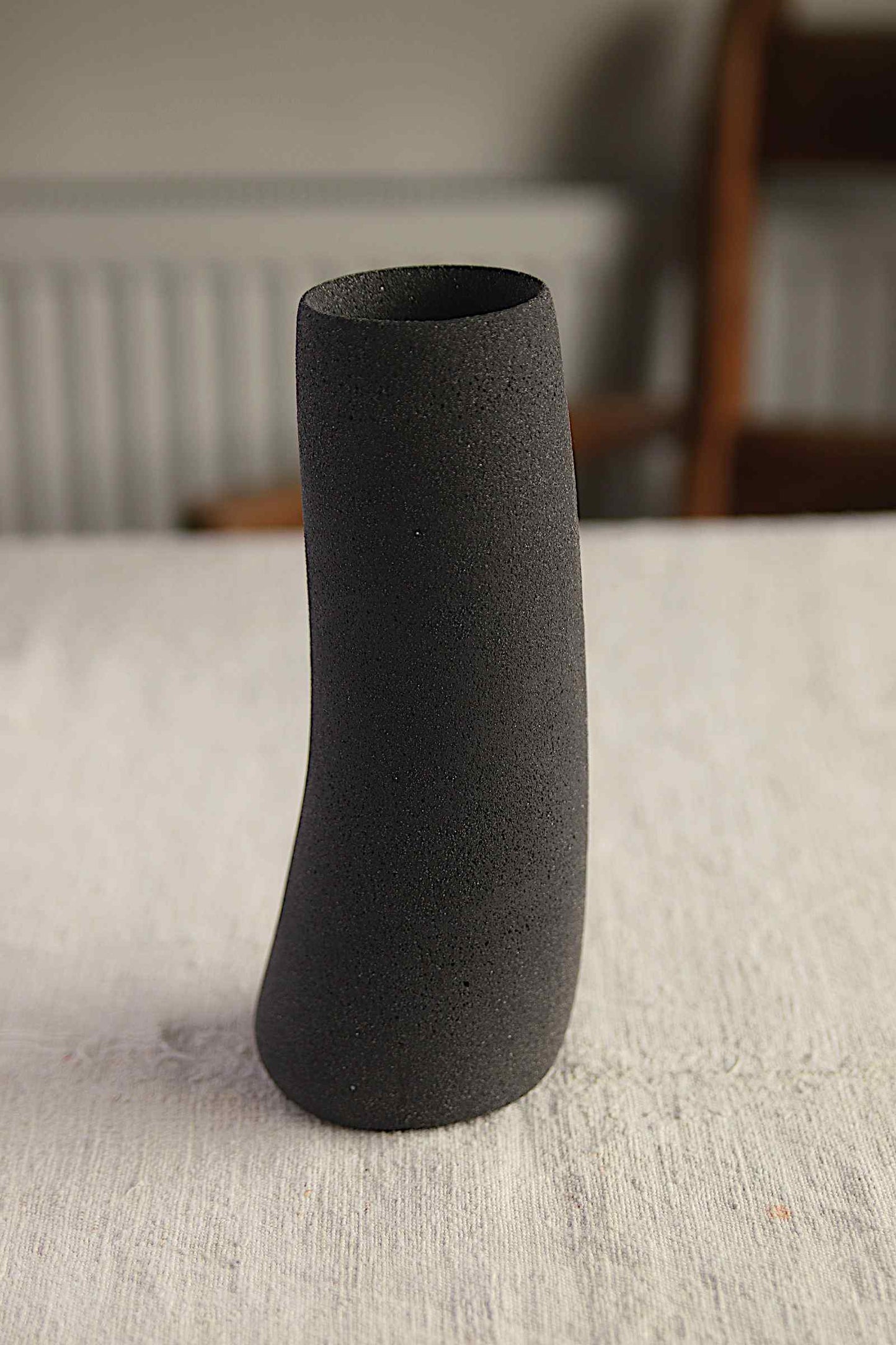 Tubular Vase (Charcoal Collection) - Skwid Studio