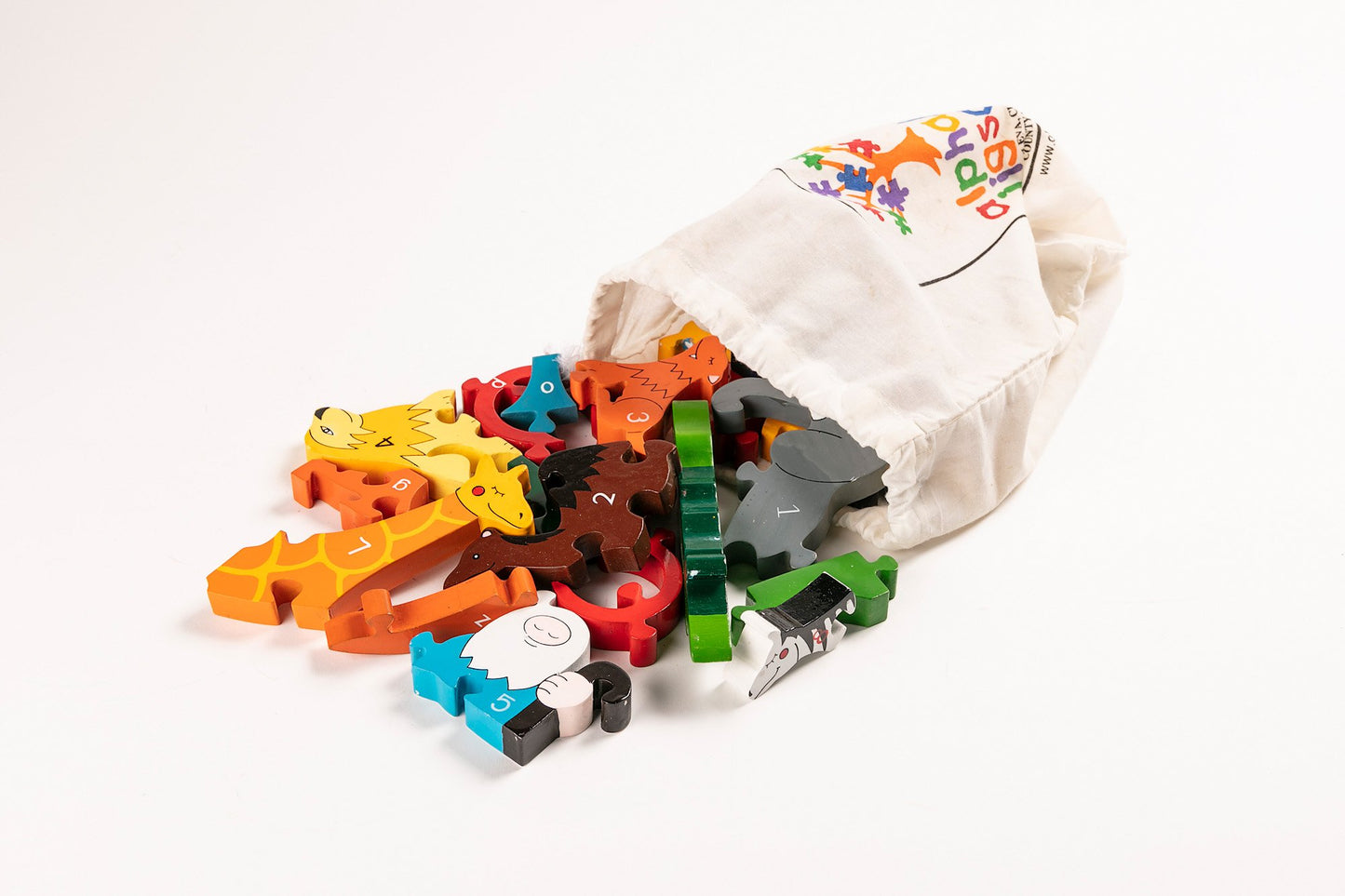 NOAH'S ARK - Wooden Alphabet Jigsaw Puzzle