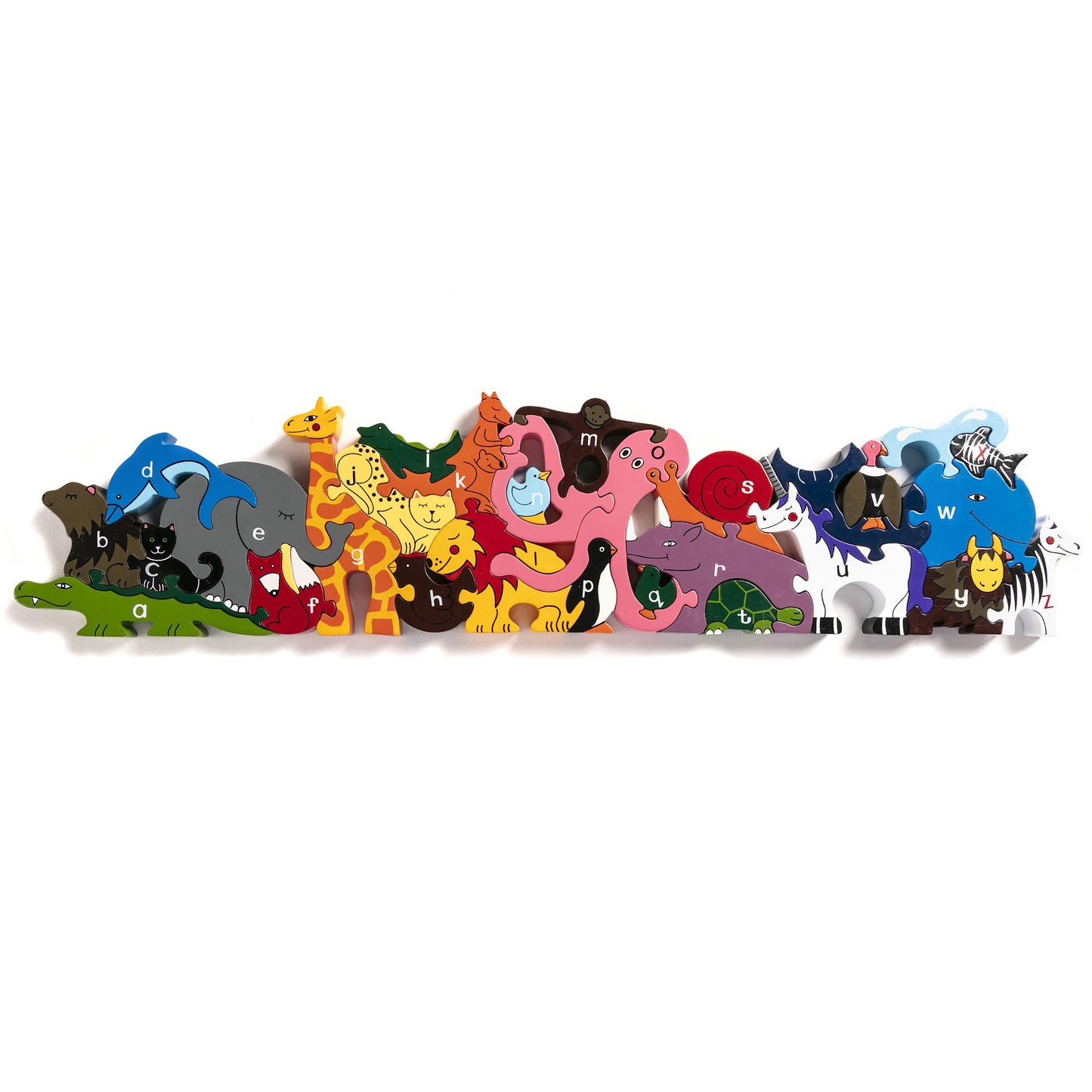 ZOO - Wooden Alphabet Jigsaw Puzzle
