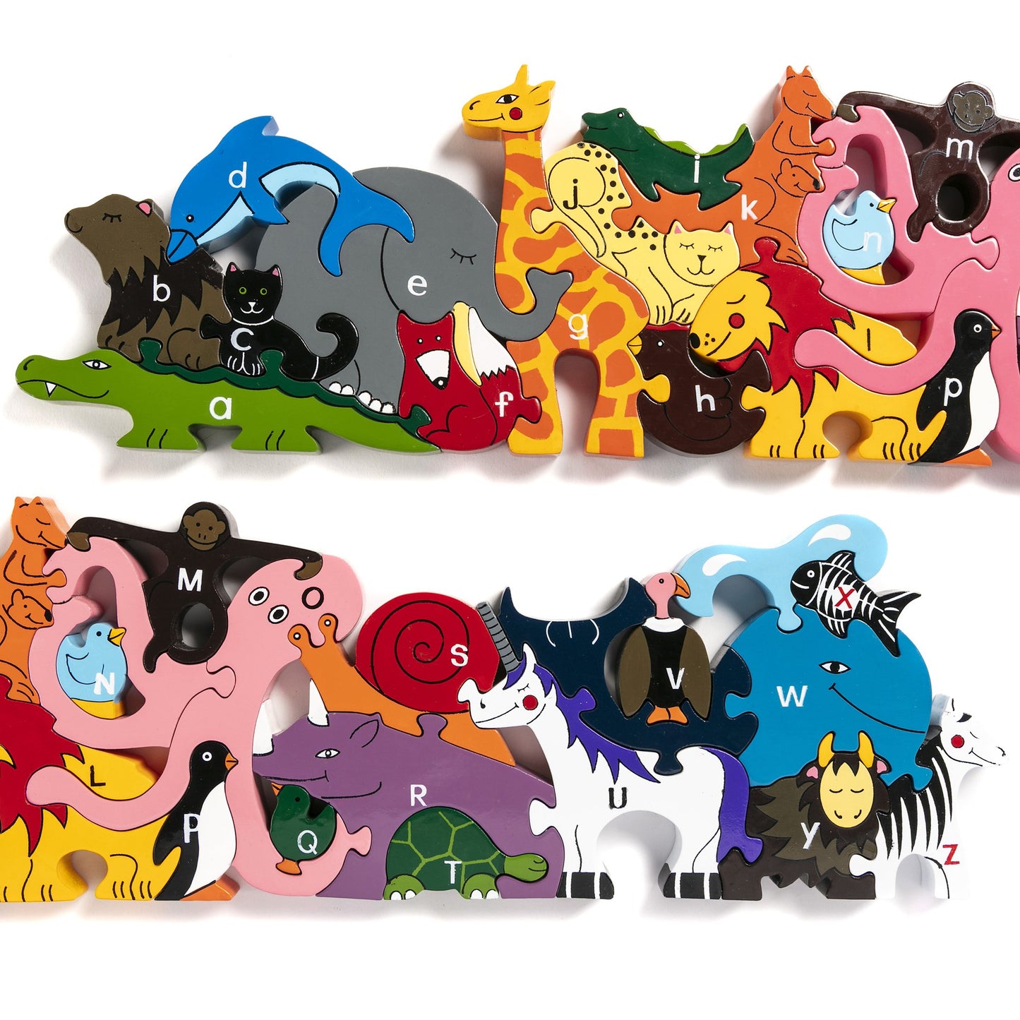 ZOO - Wooden Alphabet Jigsaw Puzzle