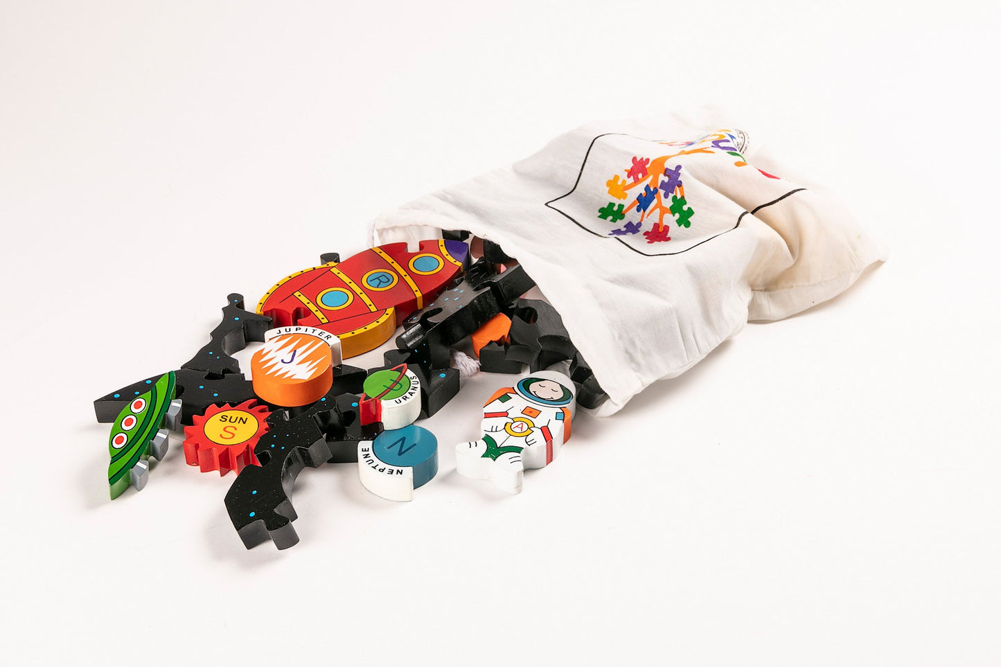 SOLAR SYSTEM - Wooden Jigsaw Puzzle