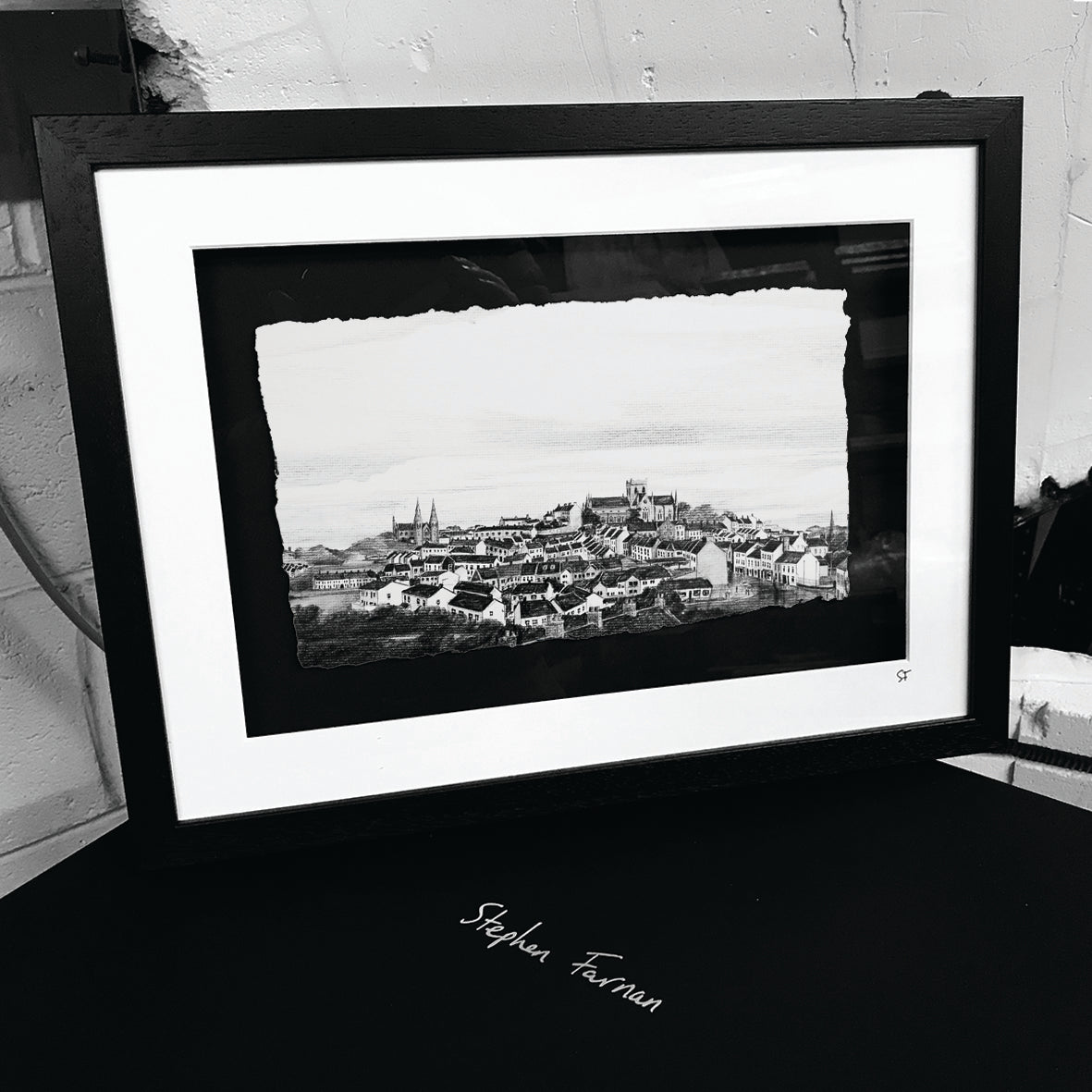 ARMAGH FROM LOWER IRISH STREET - County Armagh by Stephen Farnan