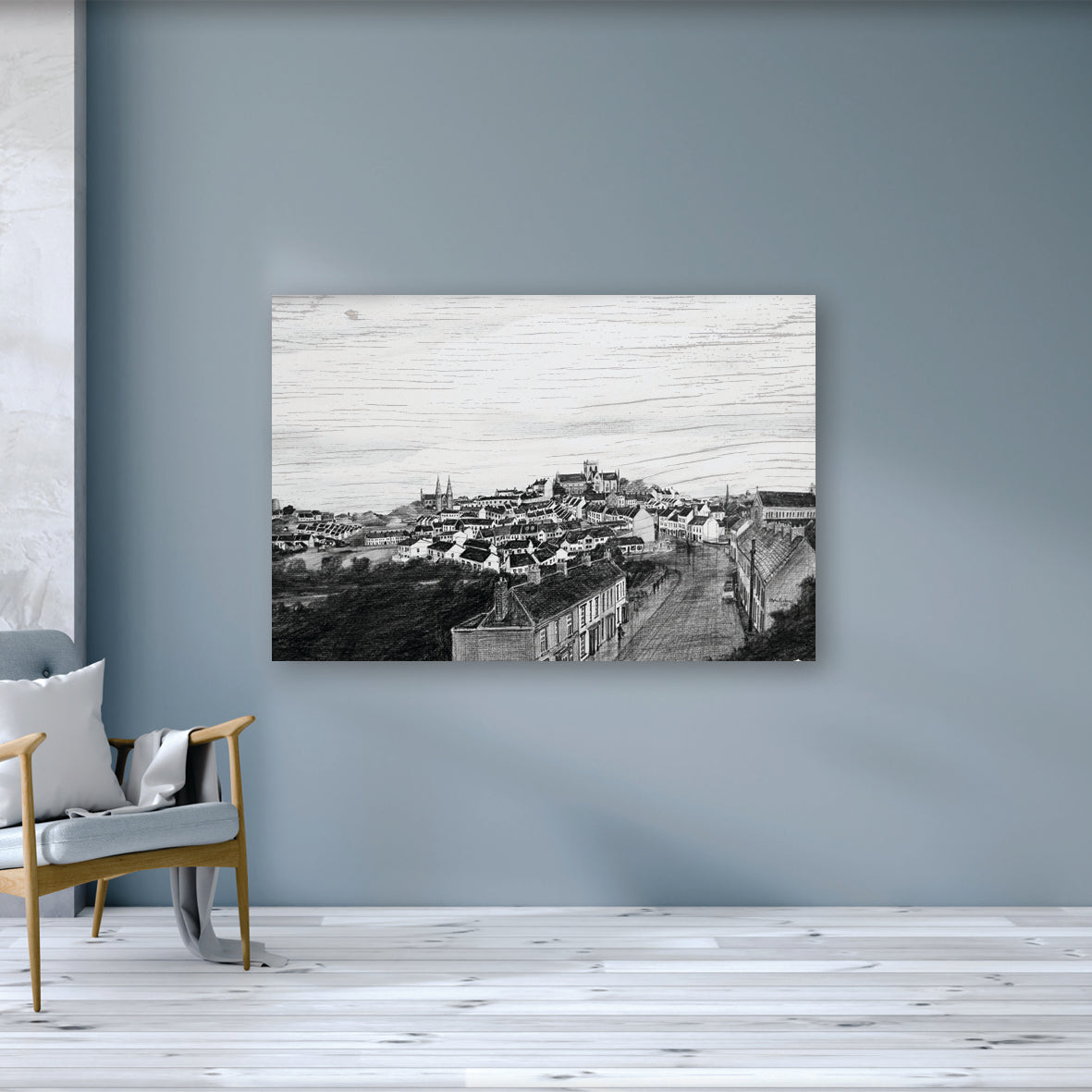 ARMAGH FROM LOWER IRISH STREET - County Armagh by Stephen Farnan